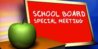 309 Special Board Meeting Announcemet