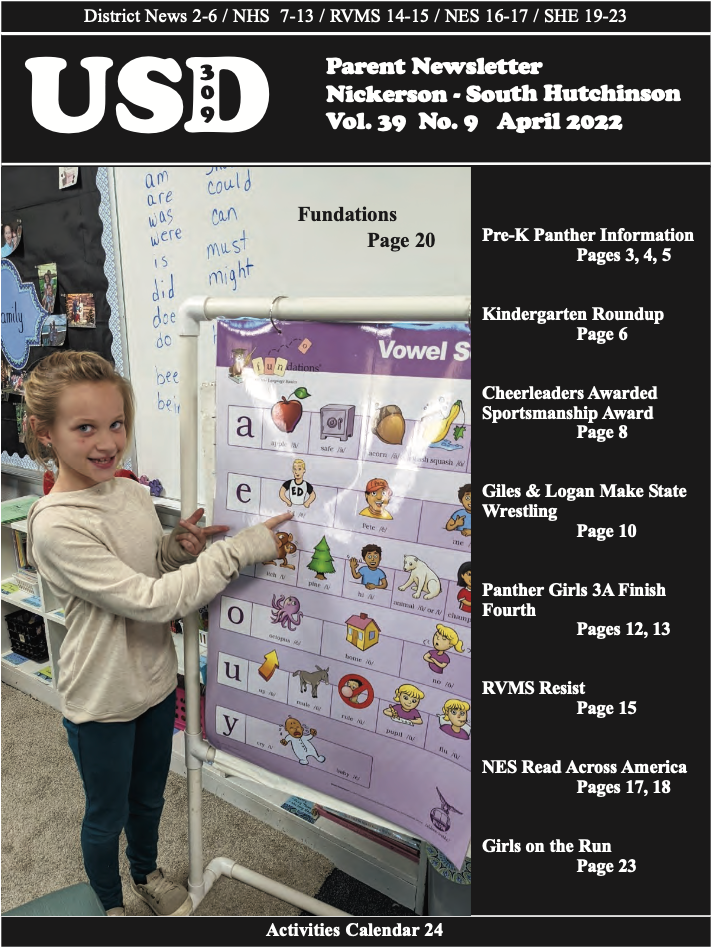 USD309 April 2022 Newsletter